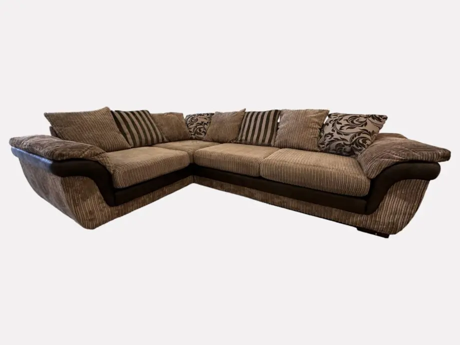 DFS Large Brown Cord Corner