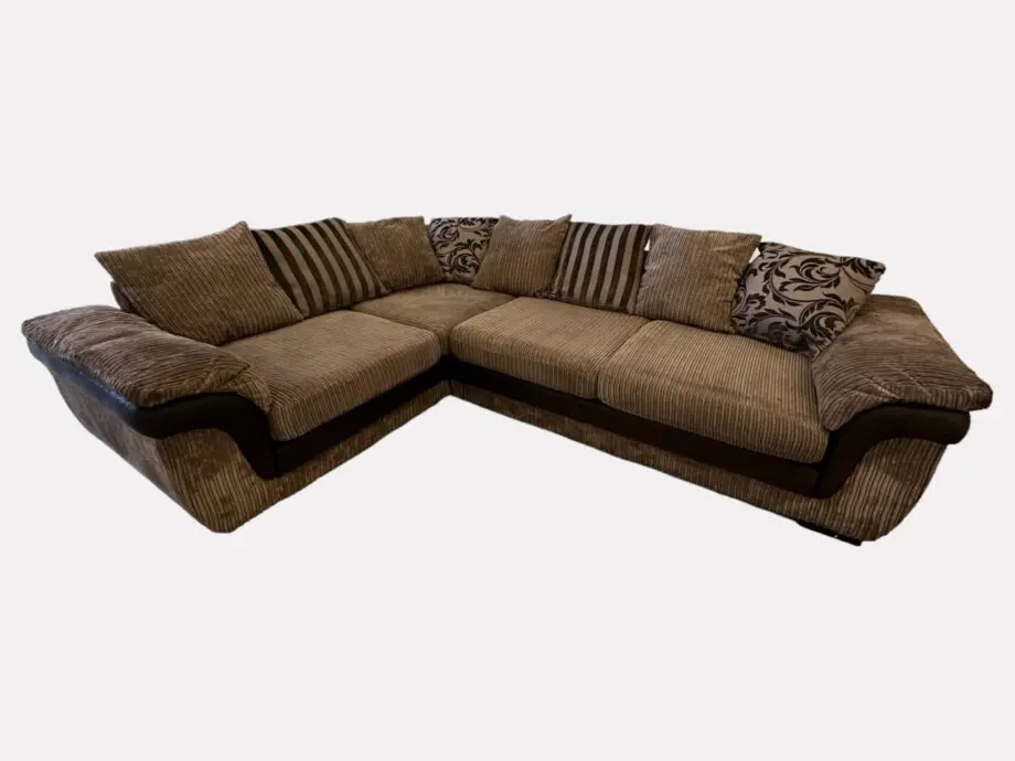 DFS Large Brown Cord Corner