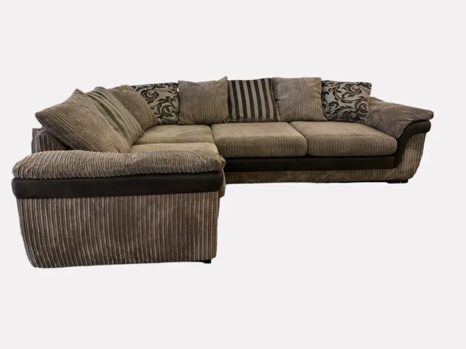 DFS Large Brown Cord Corner