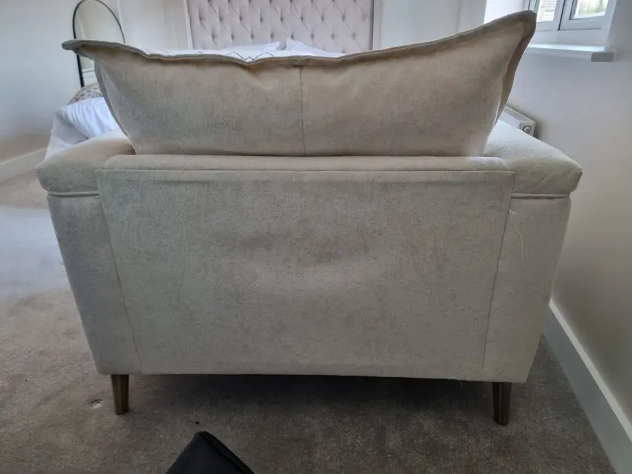 Oak Furnitureland Single Cream Chair