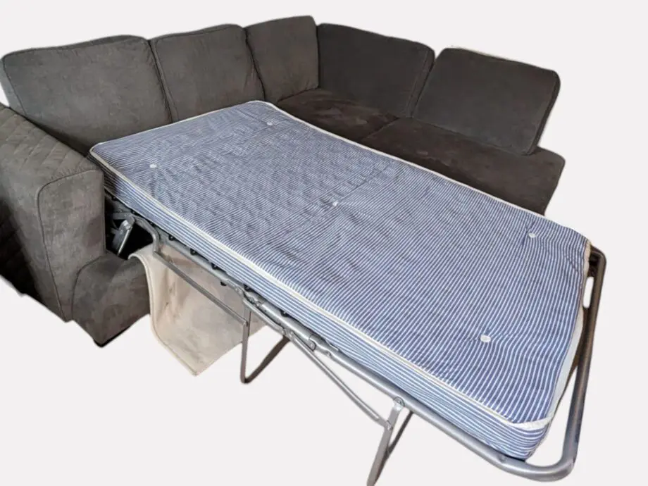 DFS Dark Grey Corner Sofa Bed
