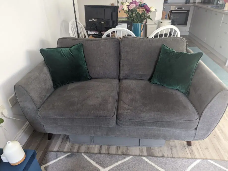 DFS Grey 2 Seater