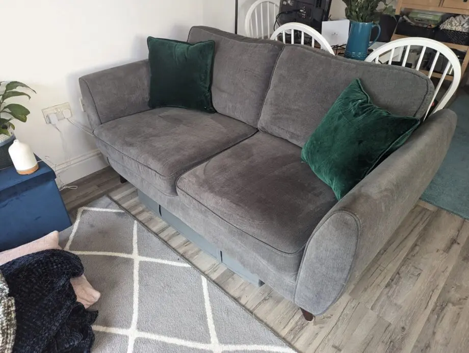 DFS Grey 2 Seater