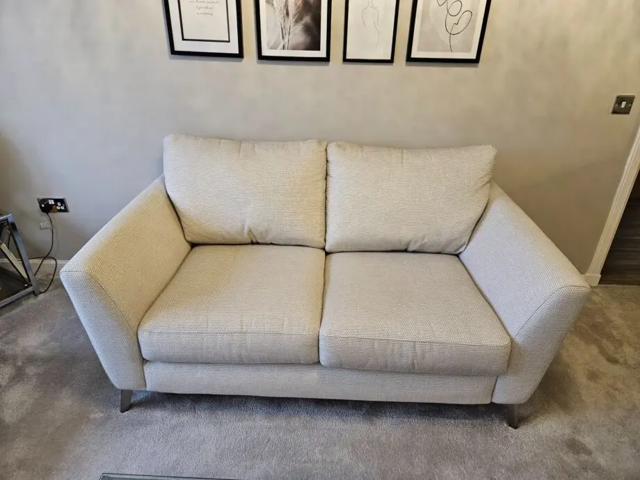 DFS Cream 2 Seater