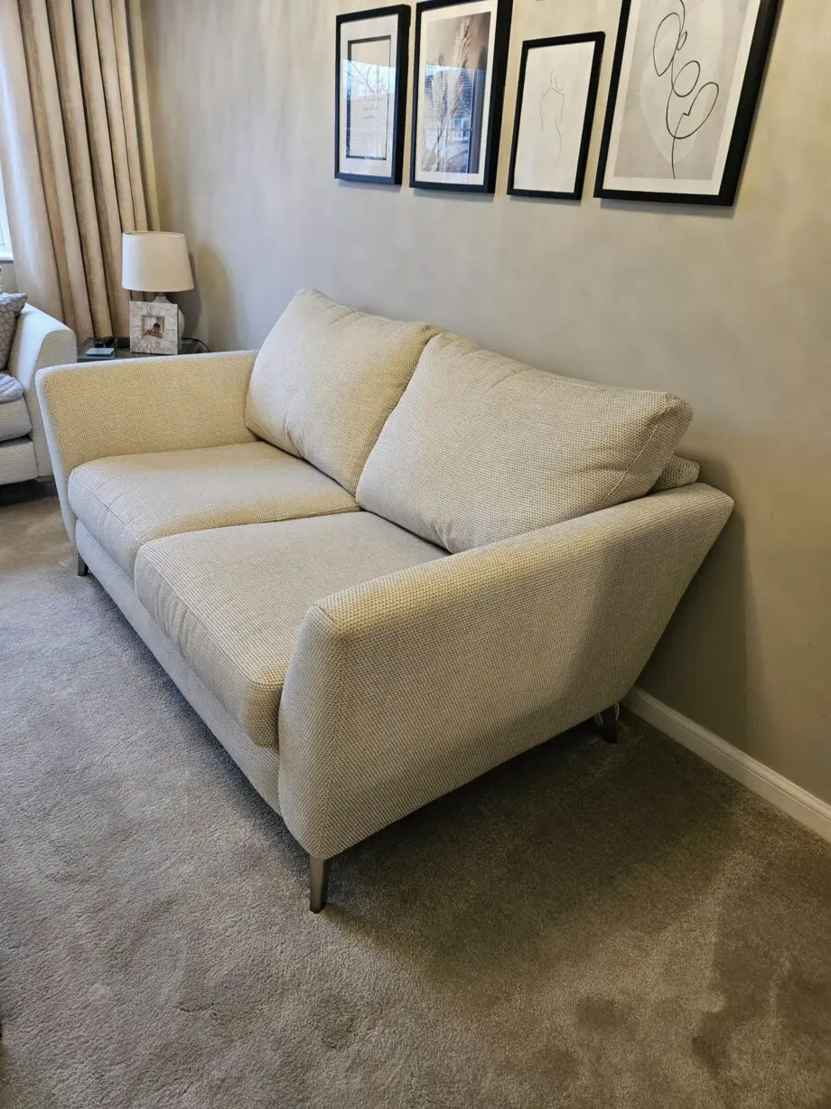 DFS Cream 2 Seater