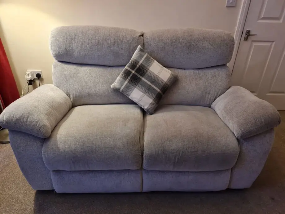 SCS Grey 2 Seater and Single Chair