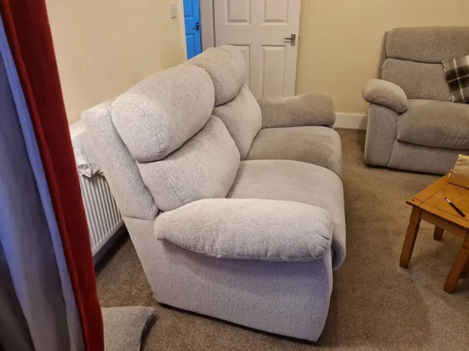 SCS Grey 2 Seater and Single Chair