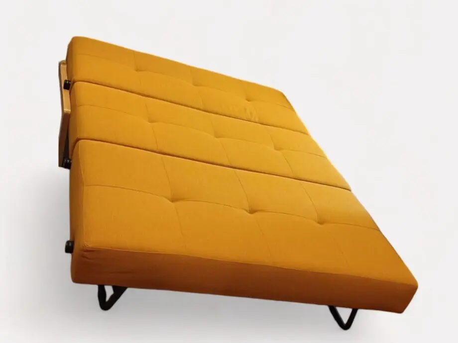 John Lewis 2 Seater Yellow Sofa Bed