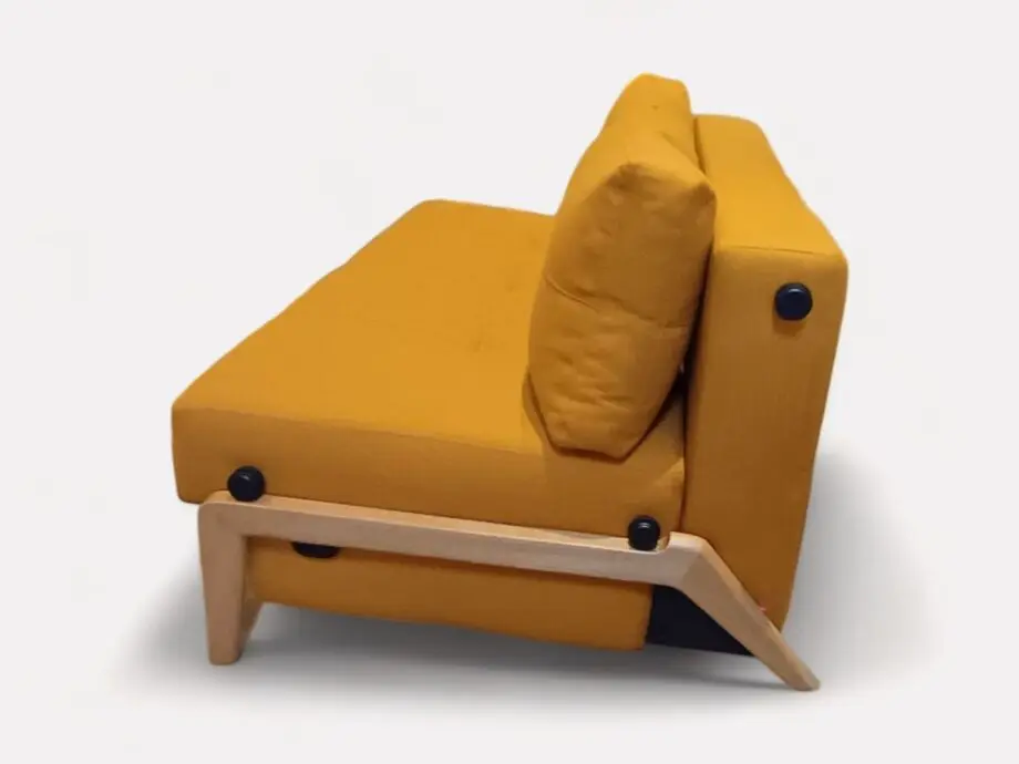 John Lewis 2 Seater Yellow Sofa Bed