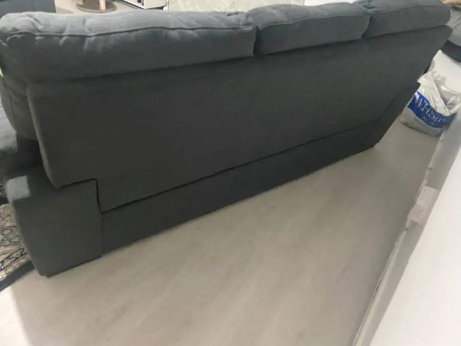 DFS Charcoal 3 Seater