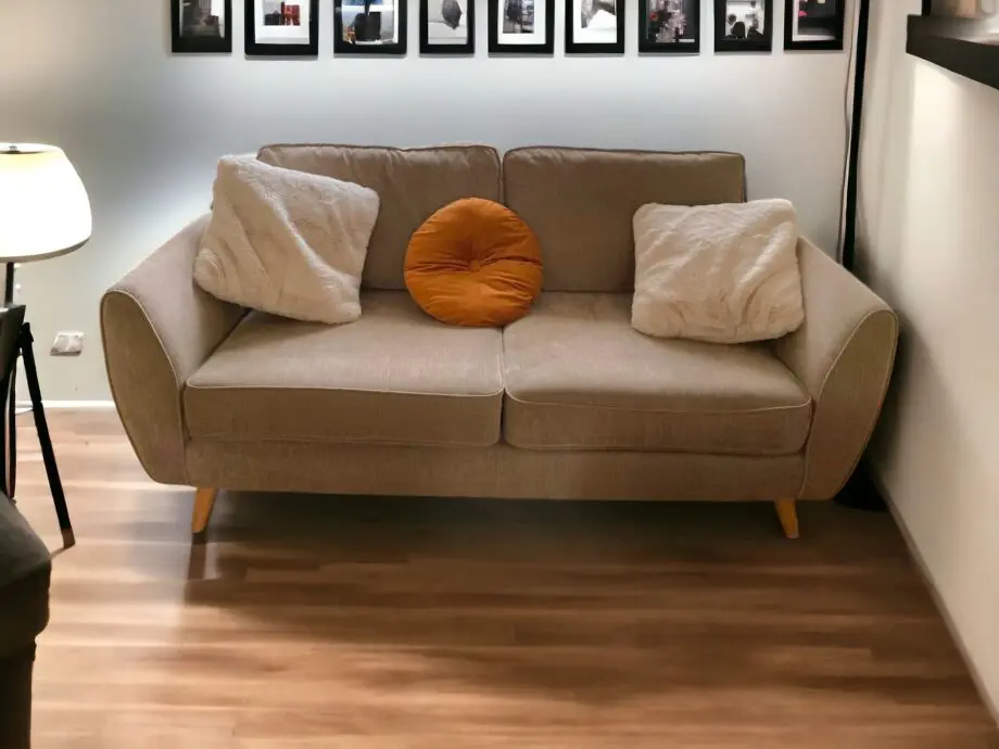 DFS Natural Matching Two 3 Seaters, 2 Seater and Footstool