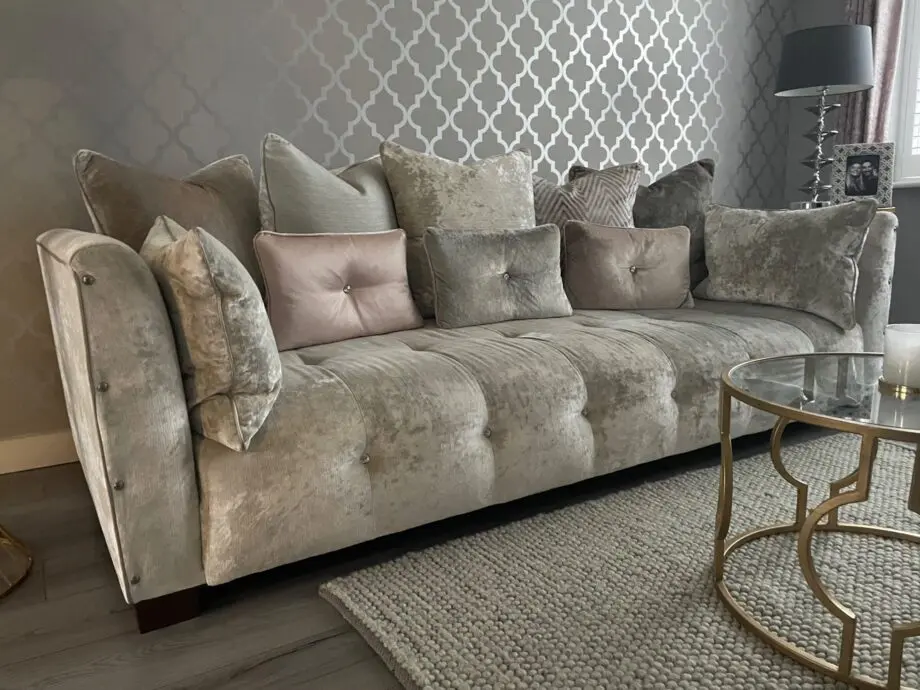 Sofology Grey 4 seater sofa