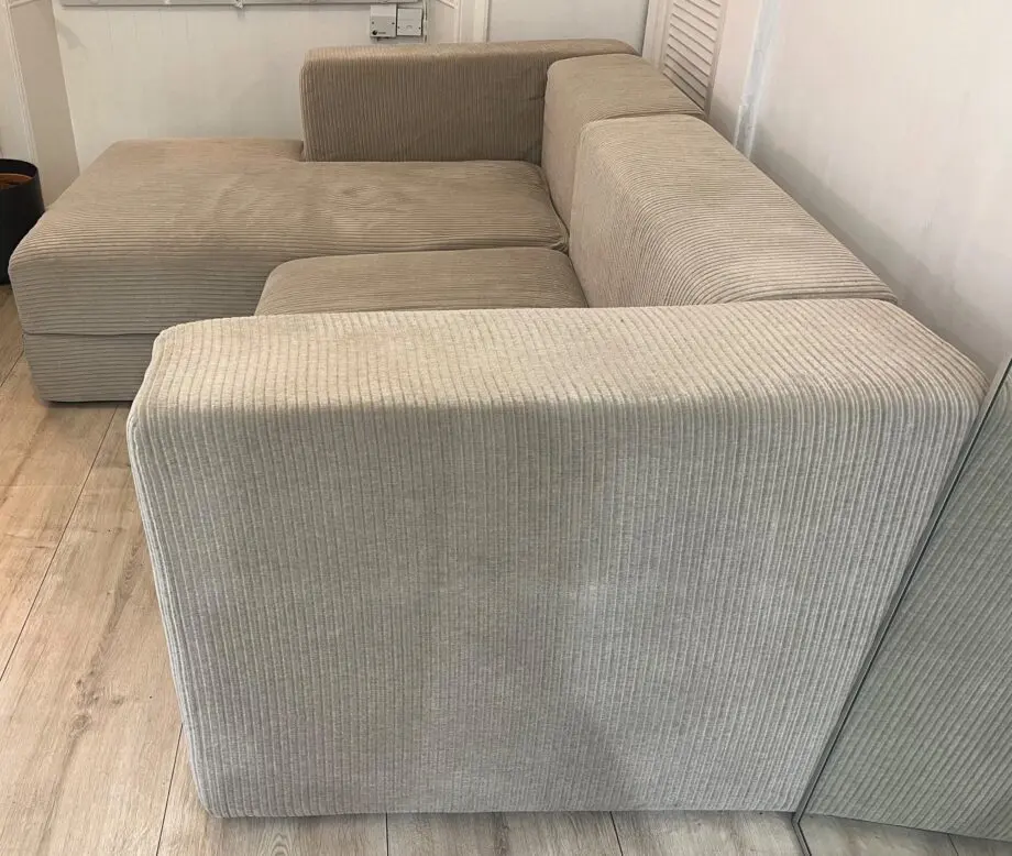 Ikea Oatmeal L-Shape Corner with Storage