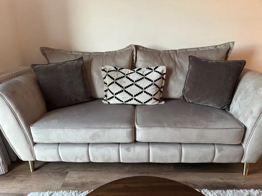 Sofology Grey Stone 2 Seater Sofa