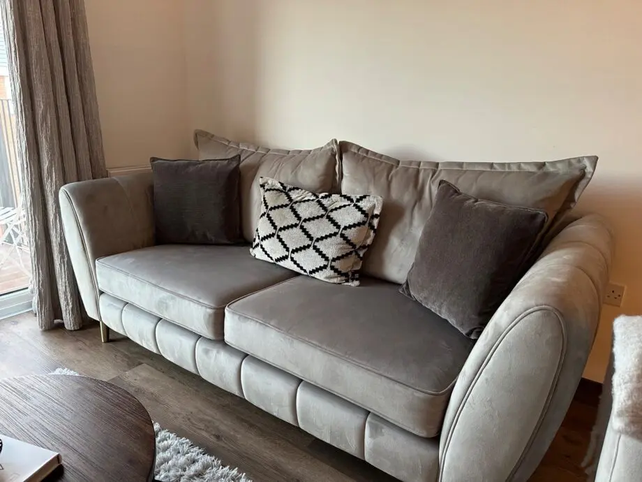 Sofology Grey Stone 2 Seater Sofa