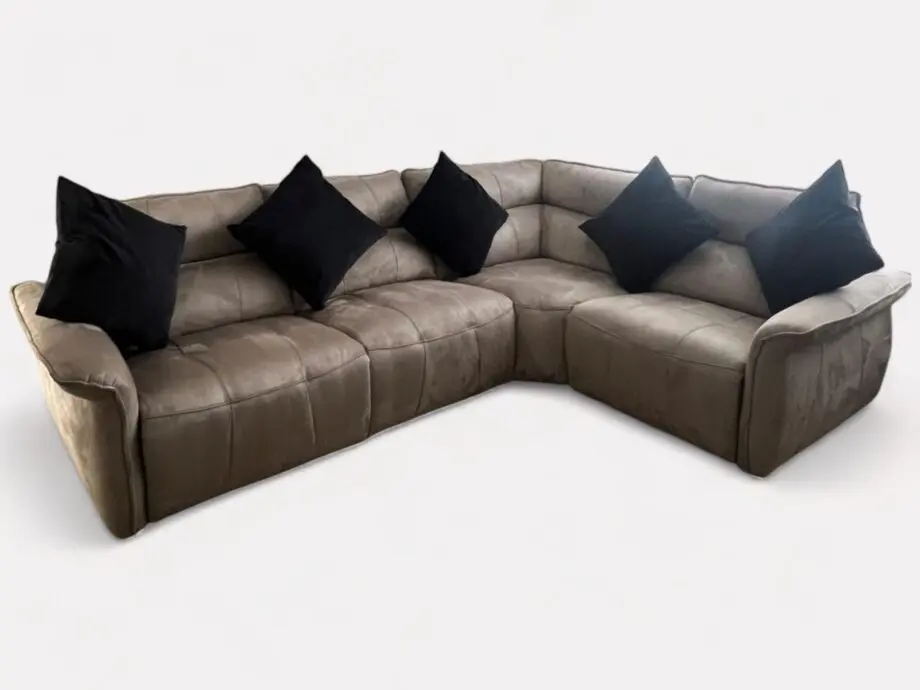 Sofology Grey Corner Electric Recliner