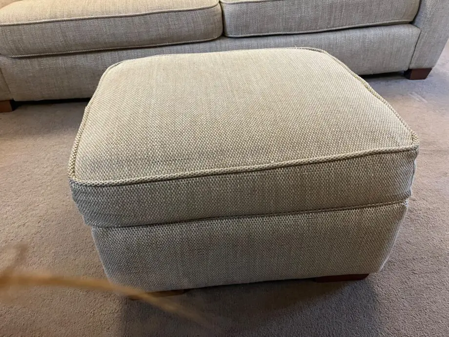 DFS Natural 3 Seater, Chair and Footstool