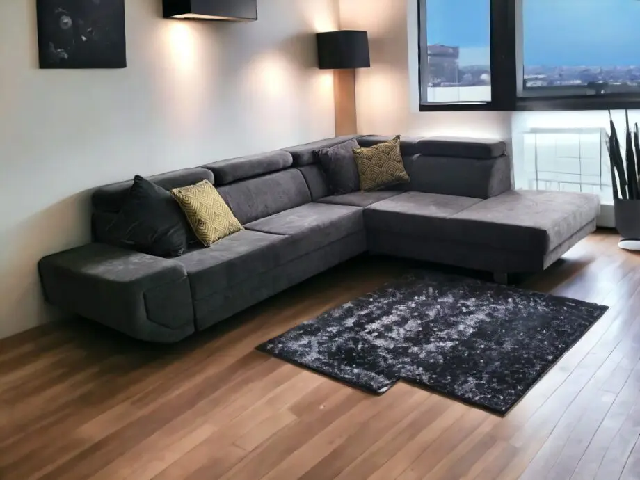 Premier Furniture Modern Grey L-Shape