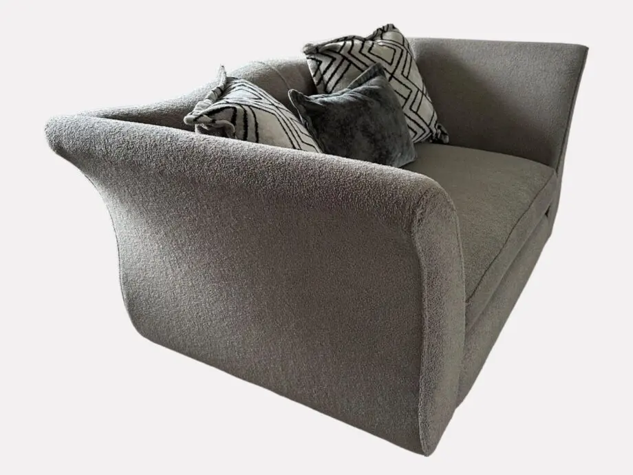 Sofology Grey 4 Seater Sofa and Cuddle Chair
