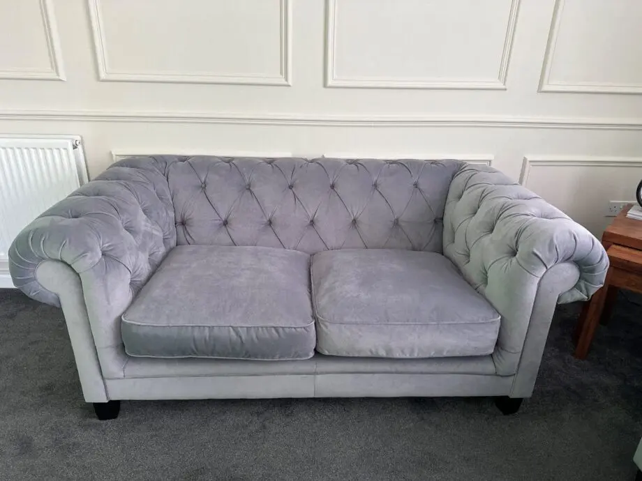 Marks and Spencer's Grey 2 Seater Chesterfield