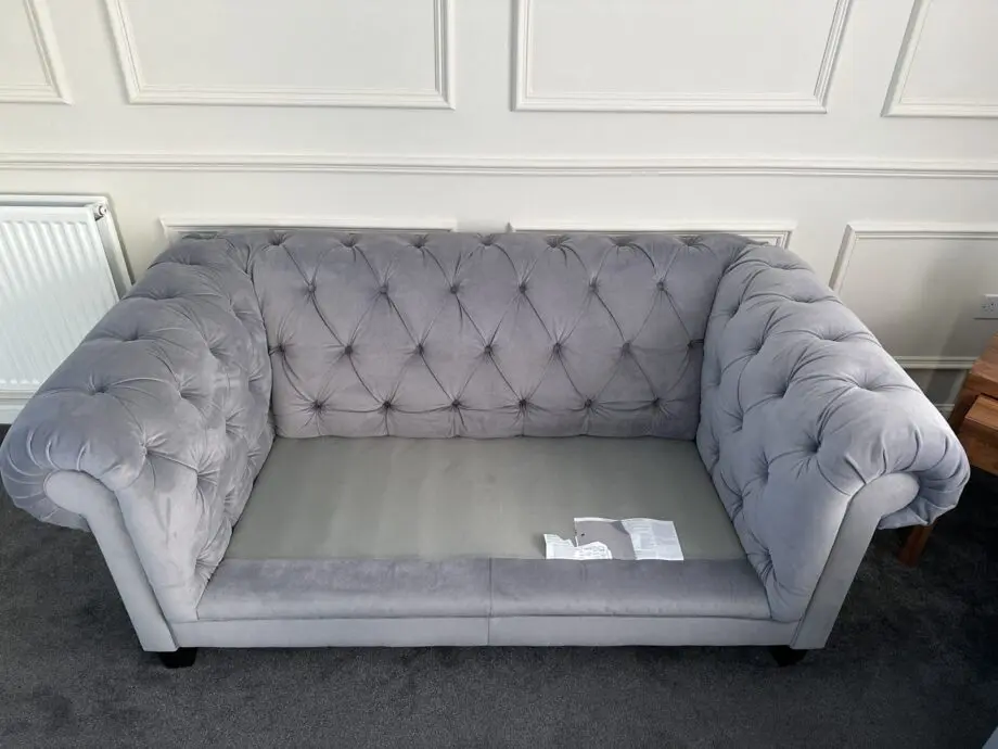 Marks and Spencer's Grey 2 Seater Chesterfield