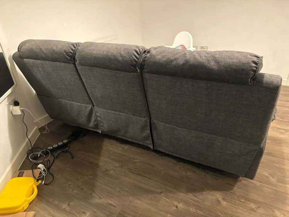 Oak Furnitureland Grey Electric Recliner