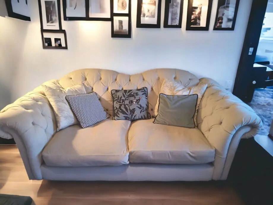 Joules Natural Windsor 3 & 2 Seater with Chair and Footstool
