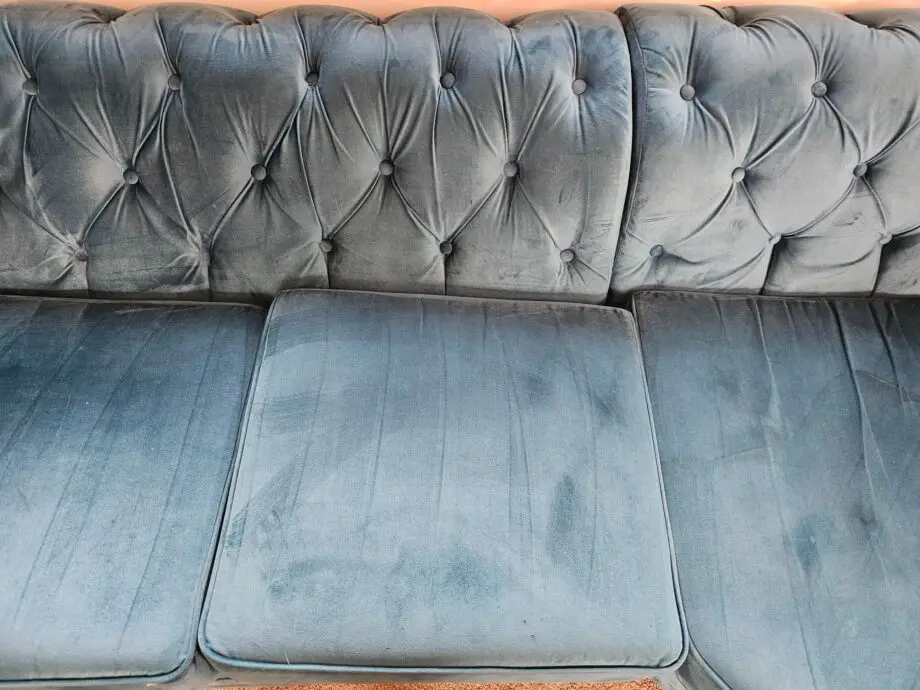 Plush Green Large Chesterfield Corner Sofa