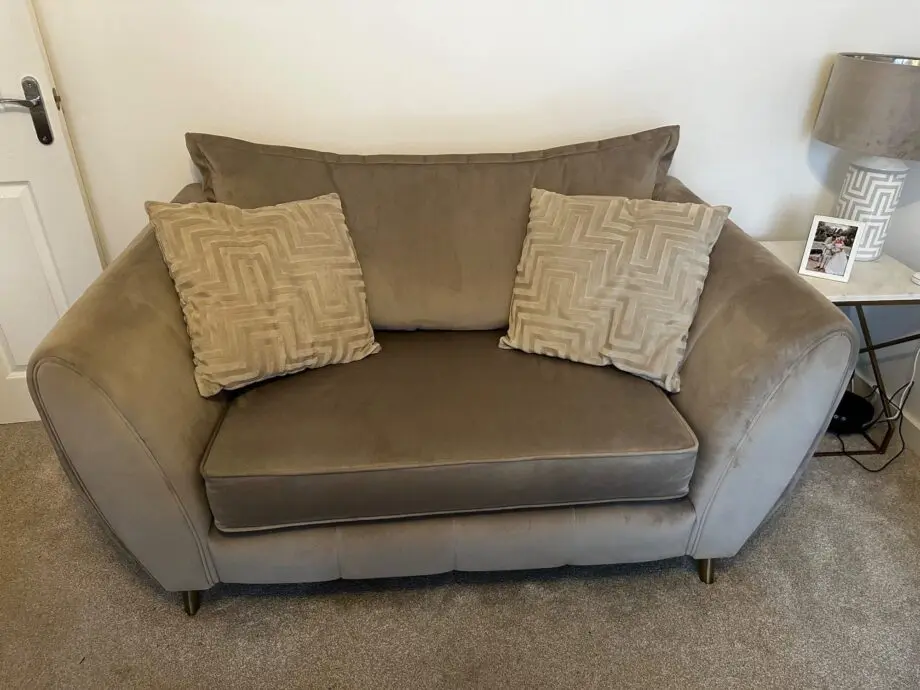 Sofology 2 and 4 Seater Sofa with Matching Footstool
