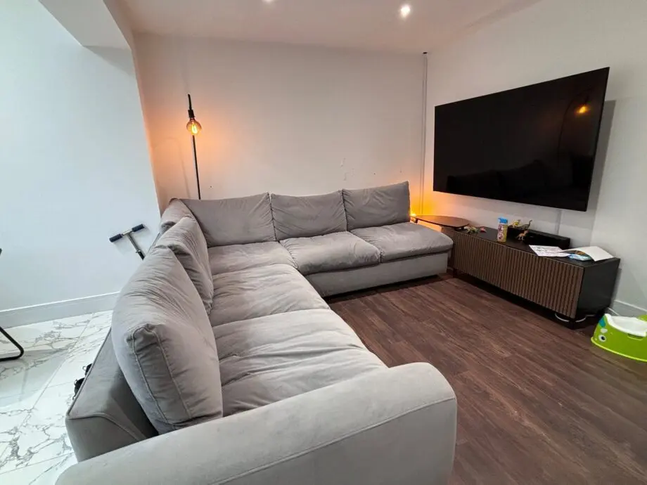 Snug Large Natural Corner Sofa
