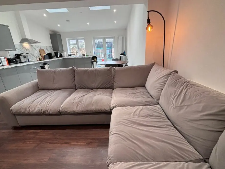 Snug Large Natural Corner Sofa