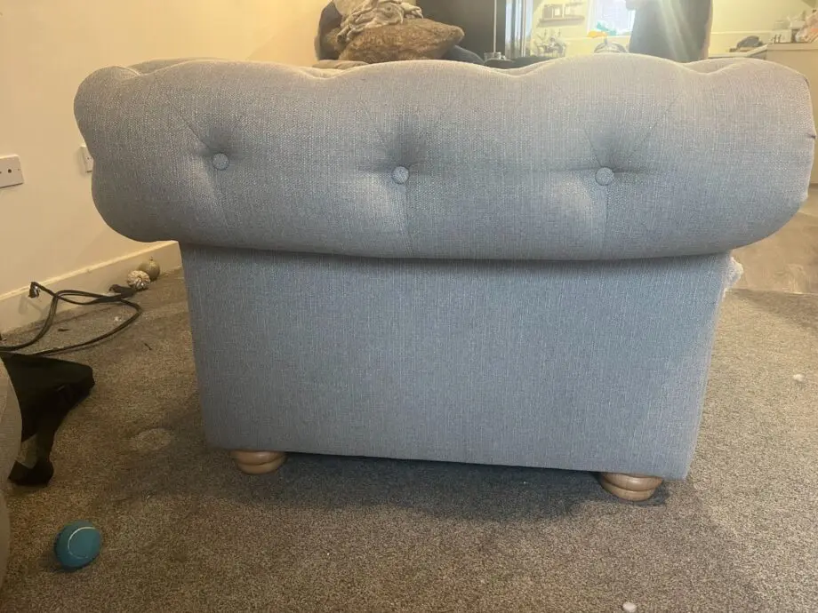 DFS Belair 2 Seater Sofa and Matching Footstool