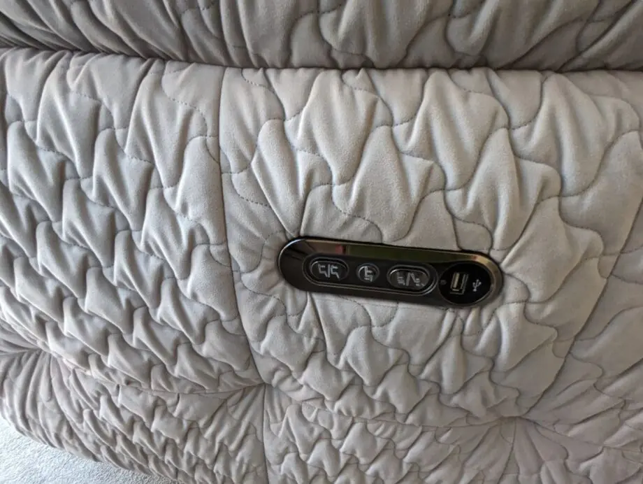DFS Grey La-Z-Boy Rockville 3 Seater + 2 Seater