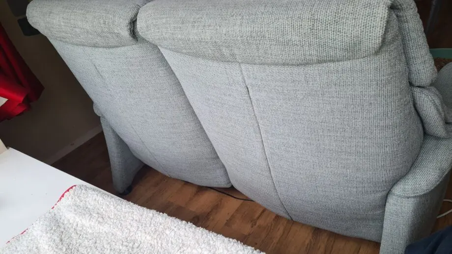 DFS Grey La-Z-Boy Rockville 3 Seater + 2 Seater