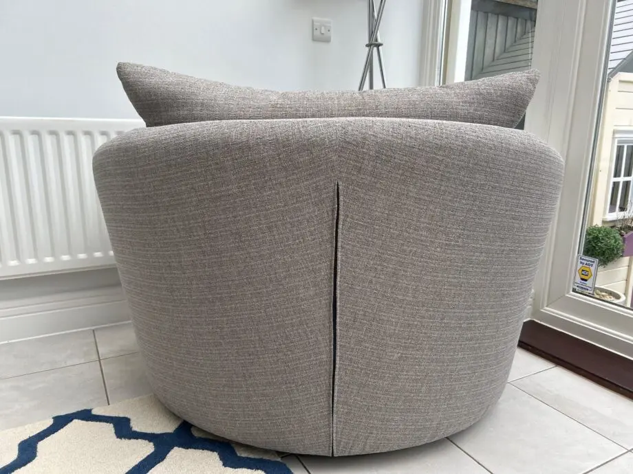 John Lewis Grey Cuddle Chair