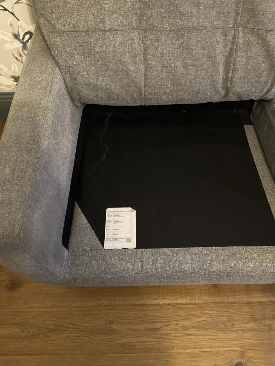 John Lewis Grey Corner with Matching 2 Seater Sofa