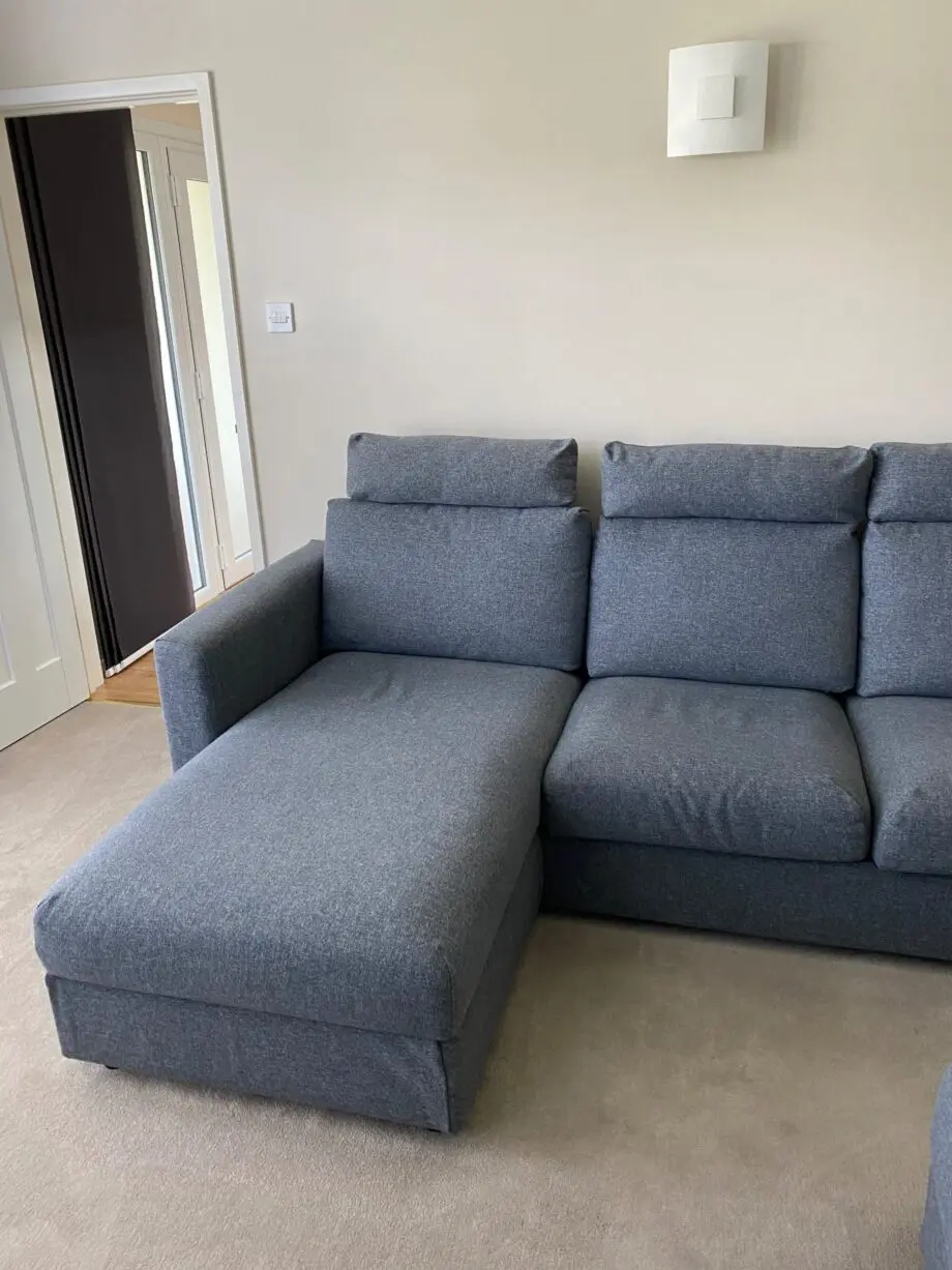 IKEA Grey Corner Sofa with Storage