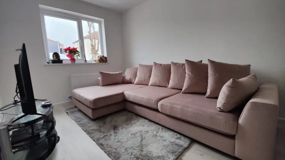 DFS Pink Corner Sofa
