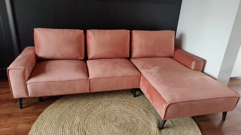 MSofas Pink Corner Sofa Bed