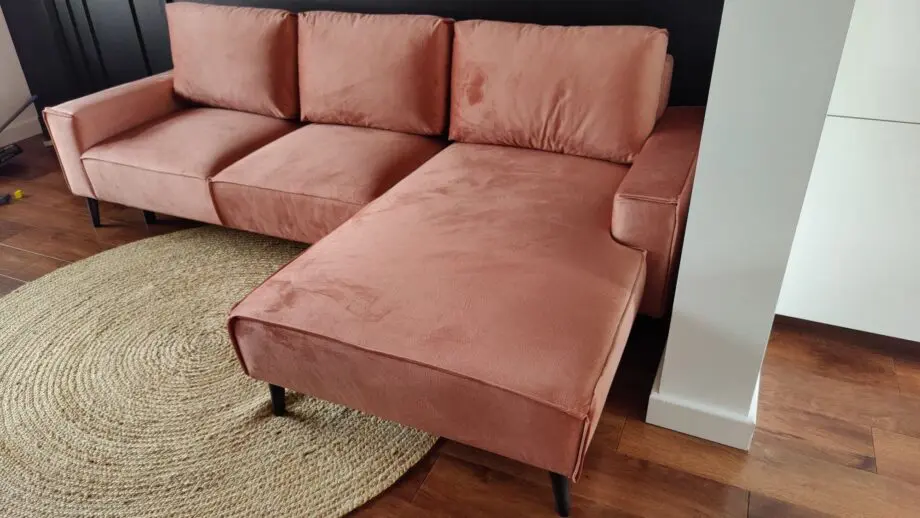 MSofas Pink Corner Sofa Bed