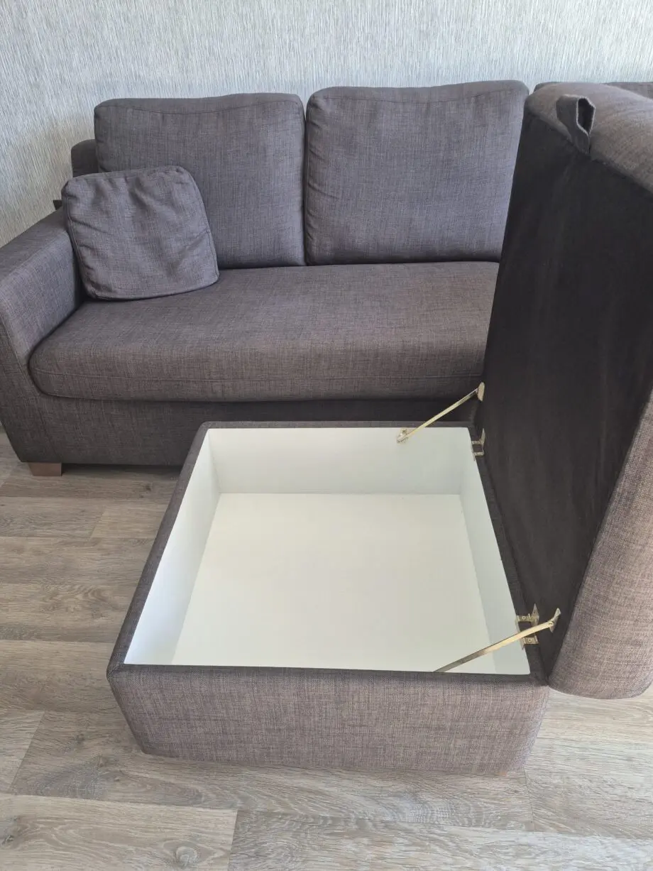 DFS Ankara sofa bed truffle colour