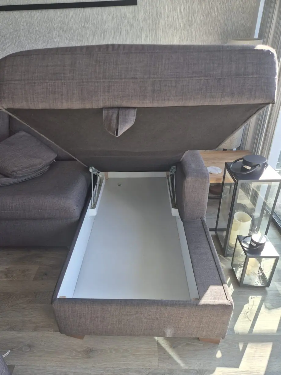 DFS Ankara sofa bed truffle colour