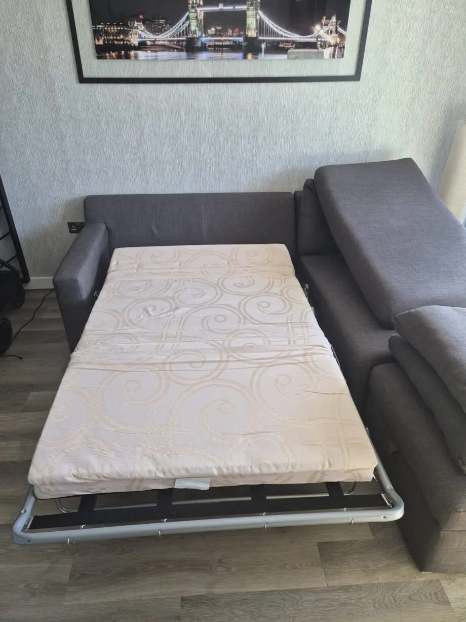 DFS Ankara sofa bed truffle colour