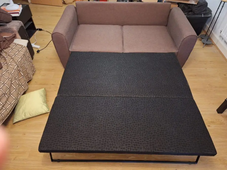 Argos Brown 2 Seater Sofabed