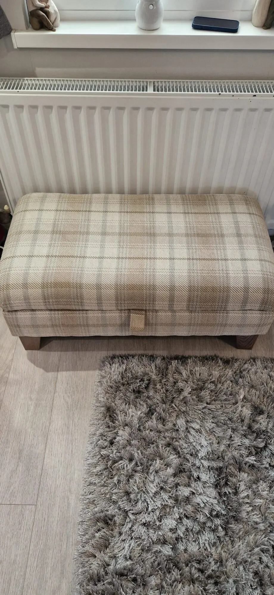 DFS 'Morland' 4 Seater Sofa with 2 Matching Armchairs and Footstool