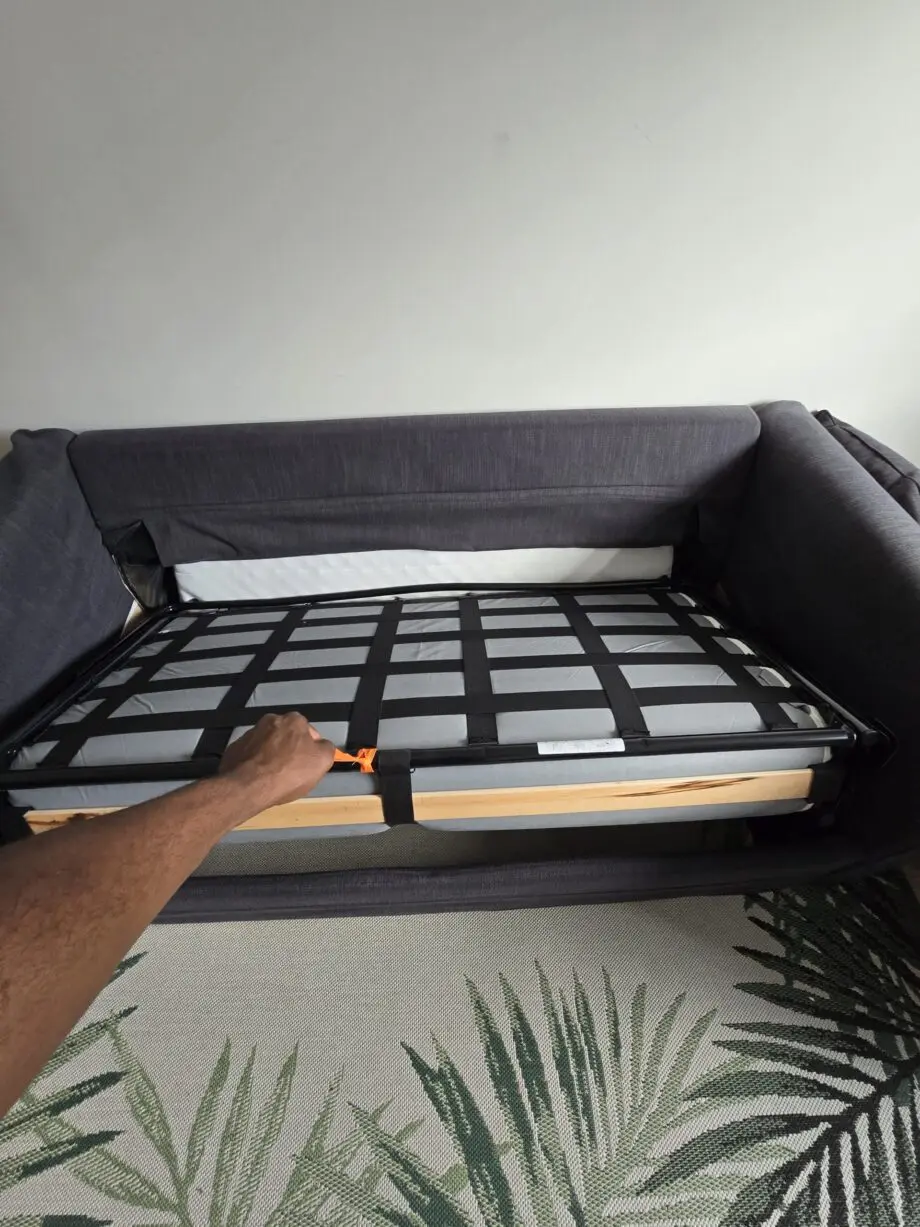 Ikea + Gronlid + 2 seat sofa bed + Dark grey