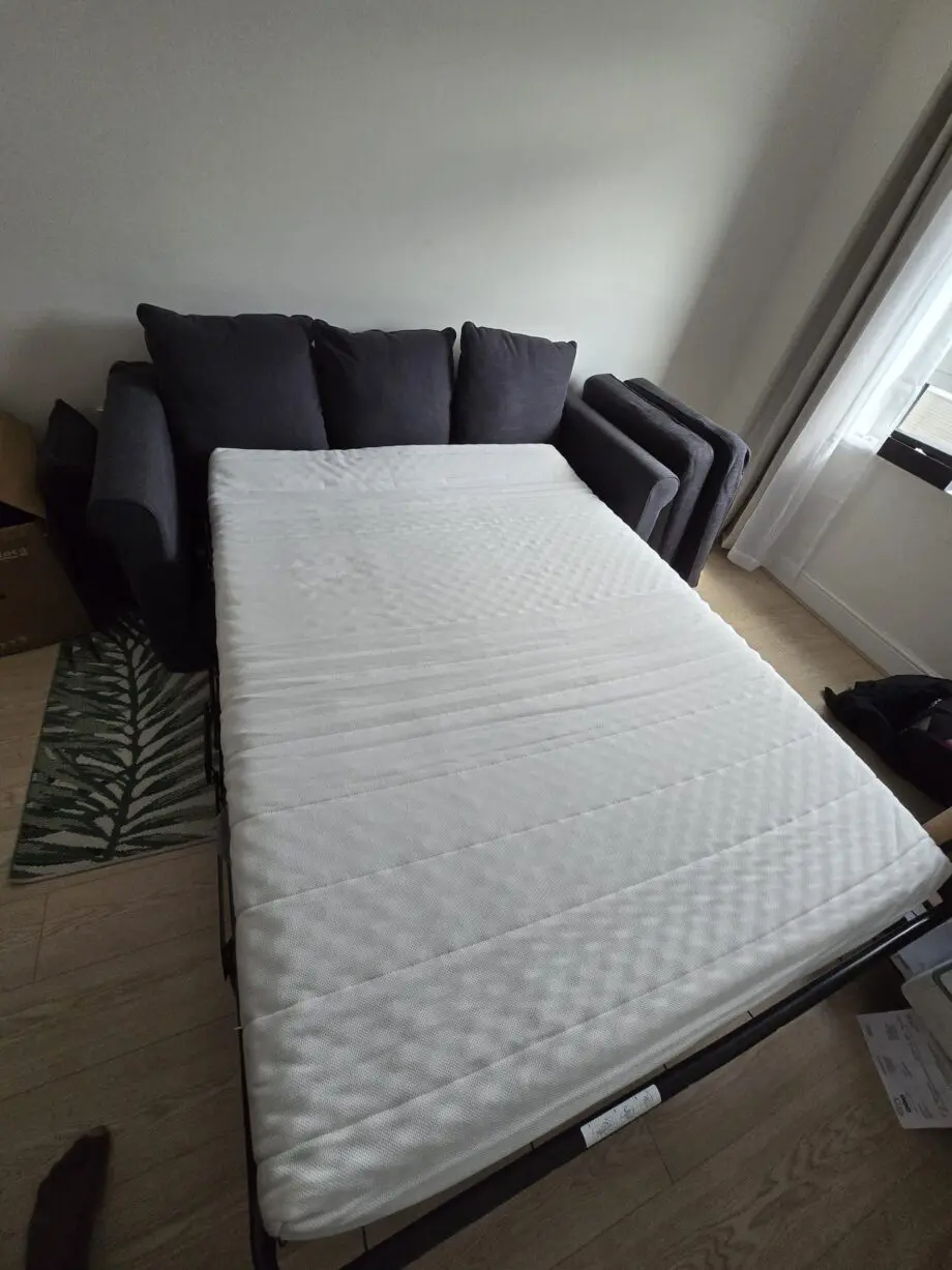 Ikea + Gronlid + 2 seat sofa bed + Dark grey