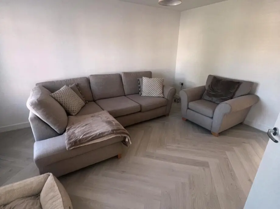 DFS Natural Corner Sofa and Chair