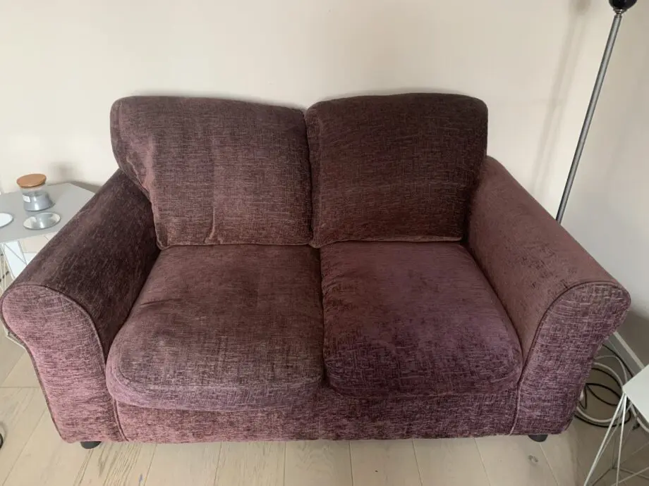 2 seater sofa and chair for sale