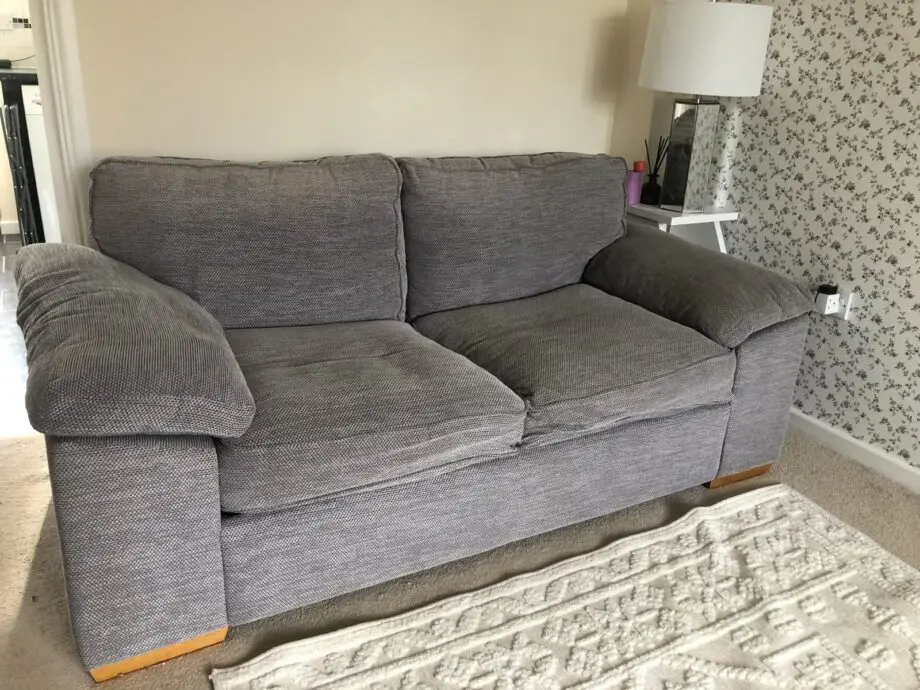 2 seater sofa bed in excellent condition from Oak Furniture Land